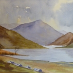 Scottish Loch and Mountains